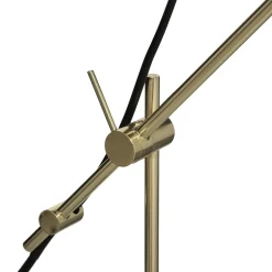 Atmosphera Lampe Arc Suite Noir Dore H.40Cm