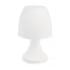Atmosphera Lampe Blanc Led Blanc Dokk H.19.5Cm