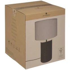 maxibazar Lampe Droite Origines Blanc H.48Cm