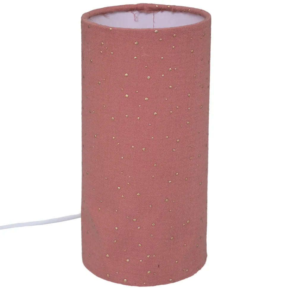 Atmosphera Lampe Gaze Coton Terracotta