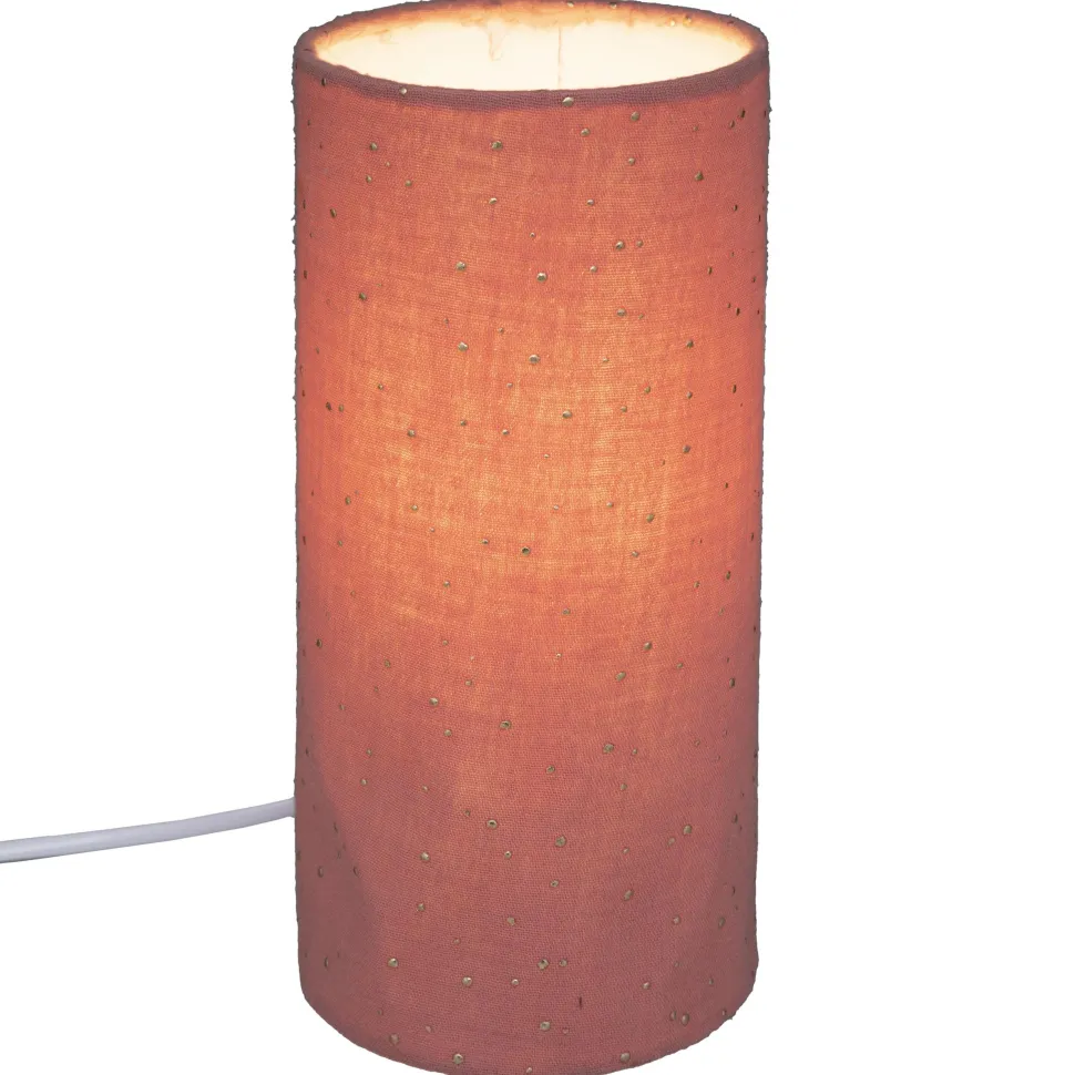 Atmosphera Lampe Gaze Coton Terracotta
