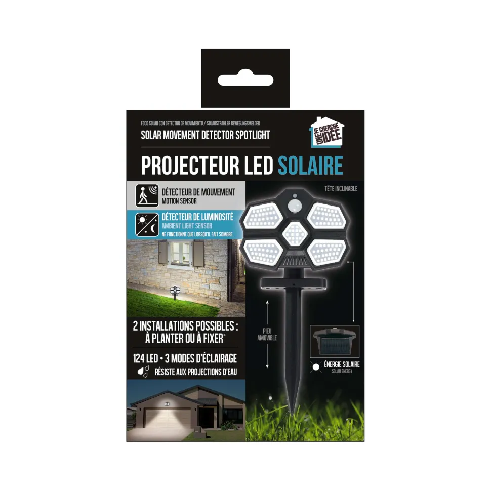 Lampe Led Solaire Detecteur Mouvement