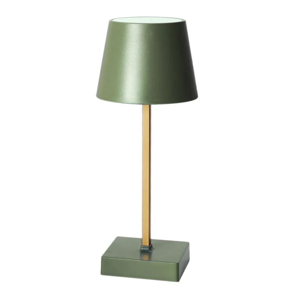 maxibazar Lampe Led Table Vert Tactile