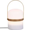 Lampe Outdoor Kiara Blanc H.26.5Cm
