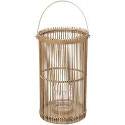 maxibazar Lanterne Bambou D.25X40Cm
