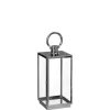 maxibazar Lanterne Inox Exterieur Rectangle D.16.7X14X29.5Cm