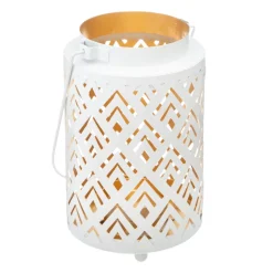 Atmosphera Lanterne Metal Aop H.13.5Cm