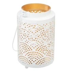 Atmosphera Lanterne Metal Aop H.13.5Cm