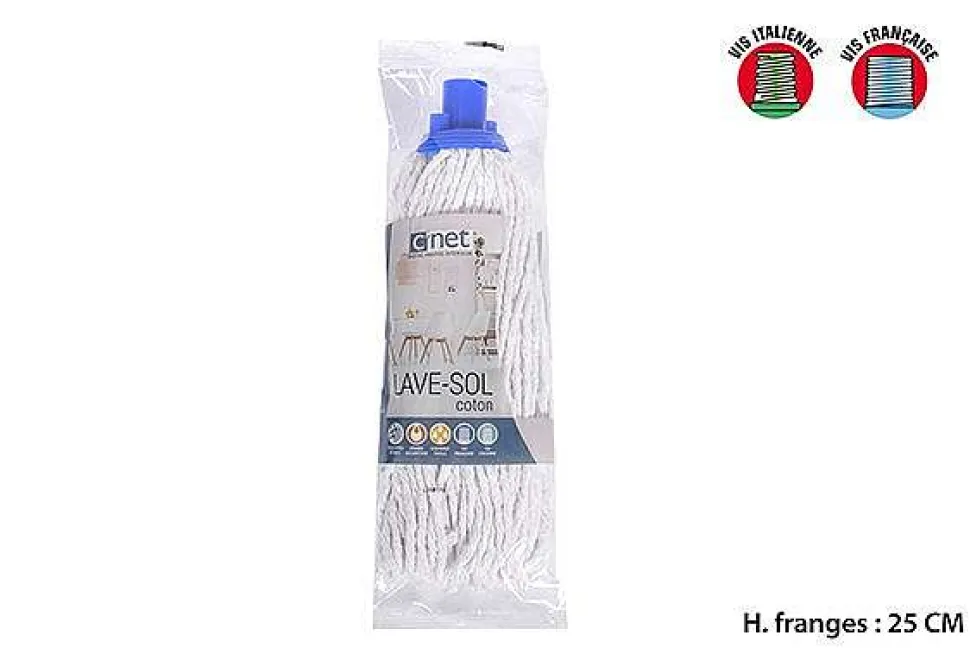 Lave Sol Coton Grand Modele Avec Vis