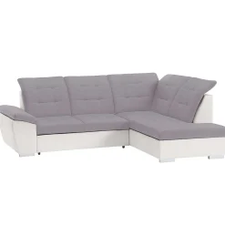 Lidia Ad Conv Tissu Gris Pu Blanc