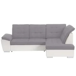 Lidia Ad Conv Tissu Gris Pu Blanc