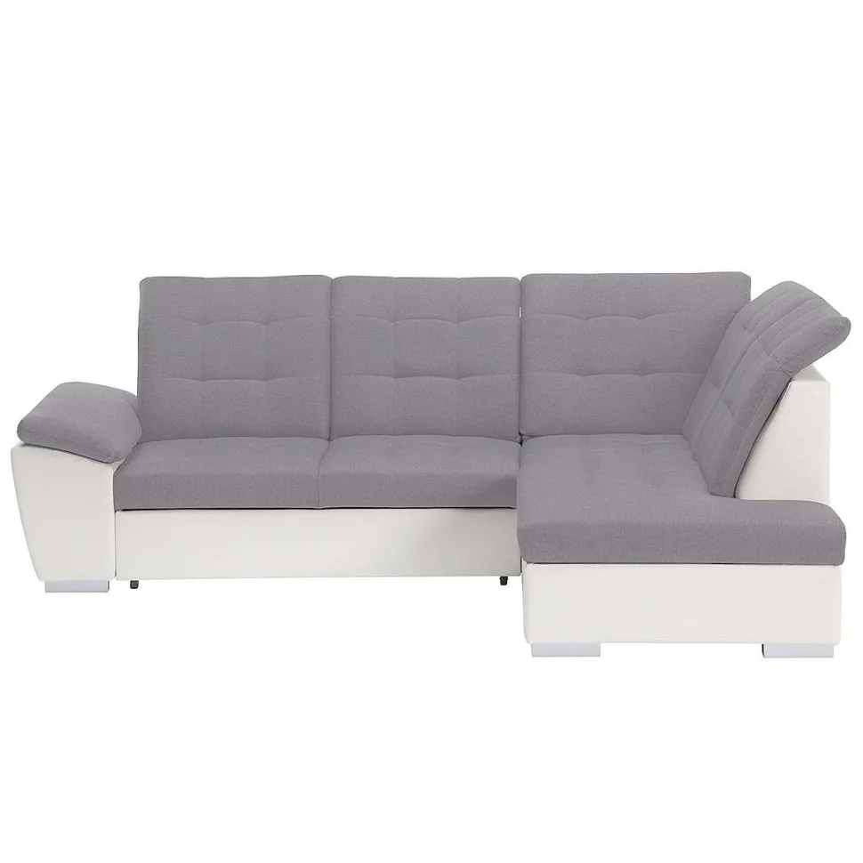 Lidia Ad Conv Tissu Gris Pu Blanc