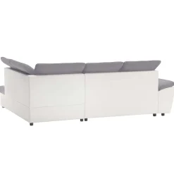 Lidia Ad Conv Tissu Gris Pu Blanc