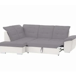 Lidia Ag Conv Tissu Gris Pu Blanc