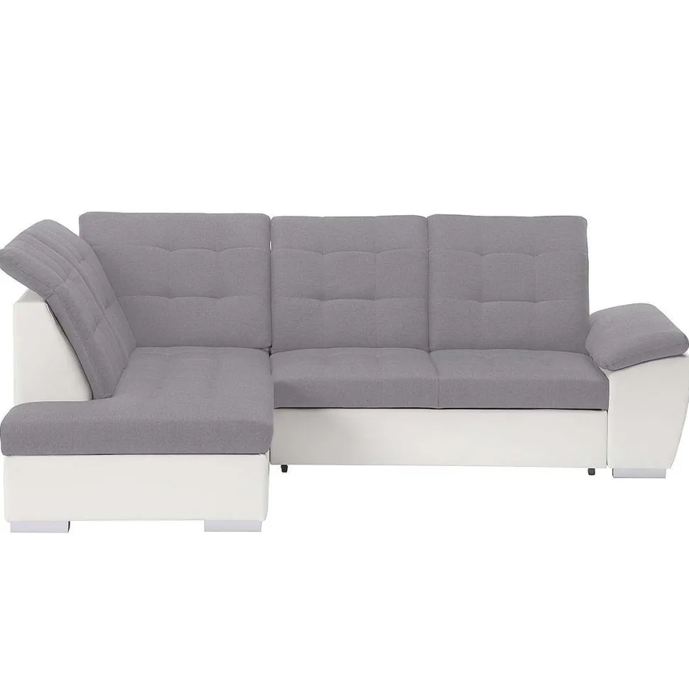 Lidia Ag Conv Tissu Gris Pu Blanc