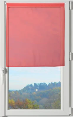 maxibazar Lisa Paire Brise Bise 60X90 Rouge