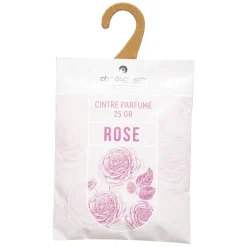Atmosphera Lot De 3 Cintres Parfumes Rose 25G
