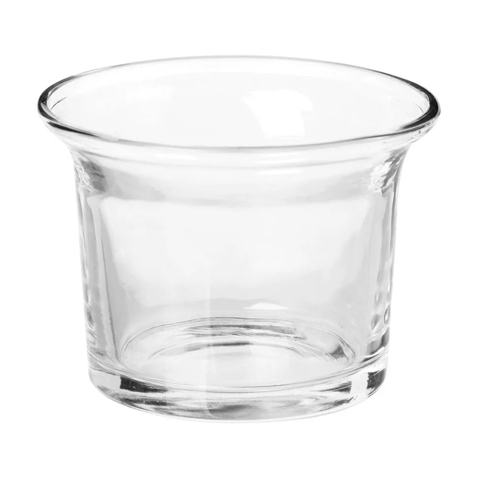 Atmosphera Lumignon Evase Transparent H.4.6Cm