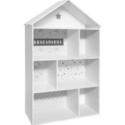 Maison 7 Cases Grise D.73.5X30X114Cm