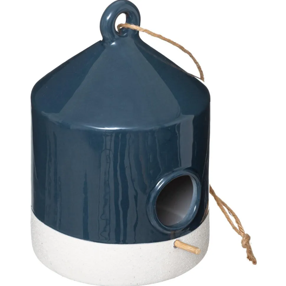 Atmosphera Maison Oiseau Ceramique House H.19.5Cm