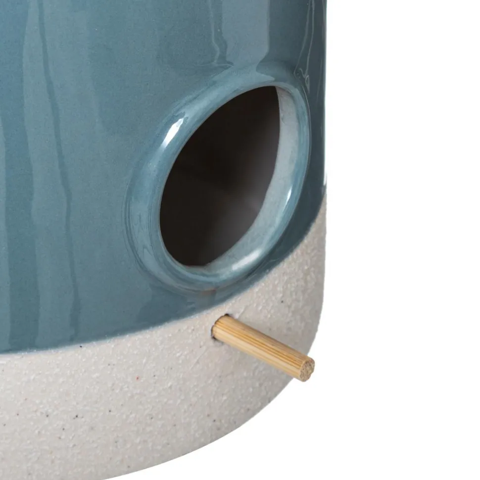 Atmosphera Maison Oiseau Ceramique House H.19.5Cm