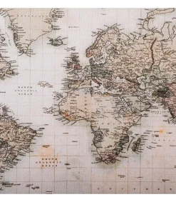 Malle Mappemonde Loft D.49.5X30.3X25.7Cm