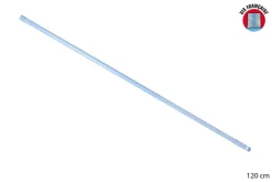 Manche Metal Plastique Bleu 120Cm Vis Francaise