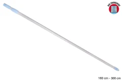 Manche Metal Telescopique Bicolore 300Cm Vis Francaise