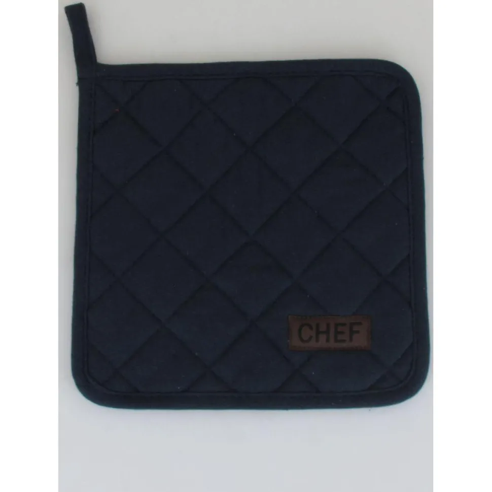 maxibazar Manique Chef 20X20Cm Coton Bleu