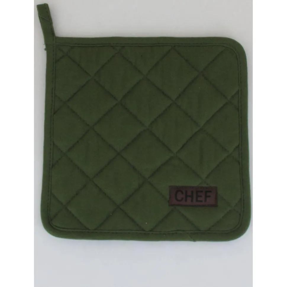 maxibazar Manique Chef 20X20Cm Coton Kaki