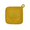maxibazar Manique 19X19 Cm Polycoton Et Silicone Cuistot Jaune