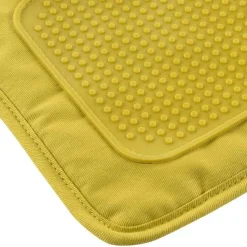 maxibazar Manique 19X19 Cm Polycoton Et Silicone Cuistot Jaune