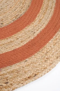 maxibazar Maori Tapis Brique D.90Cm