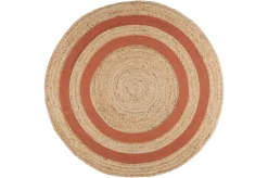 maxibazar Maori Tapis Brique D.90Cm