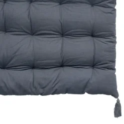 maxibazar Matelas Sol Velours Night Gris Fonce 60X120Cm