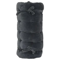 maxibazar Matelas Sol Velours Night Gris Fonce 60X120Cm