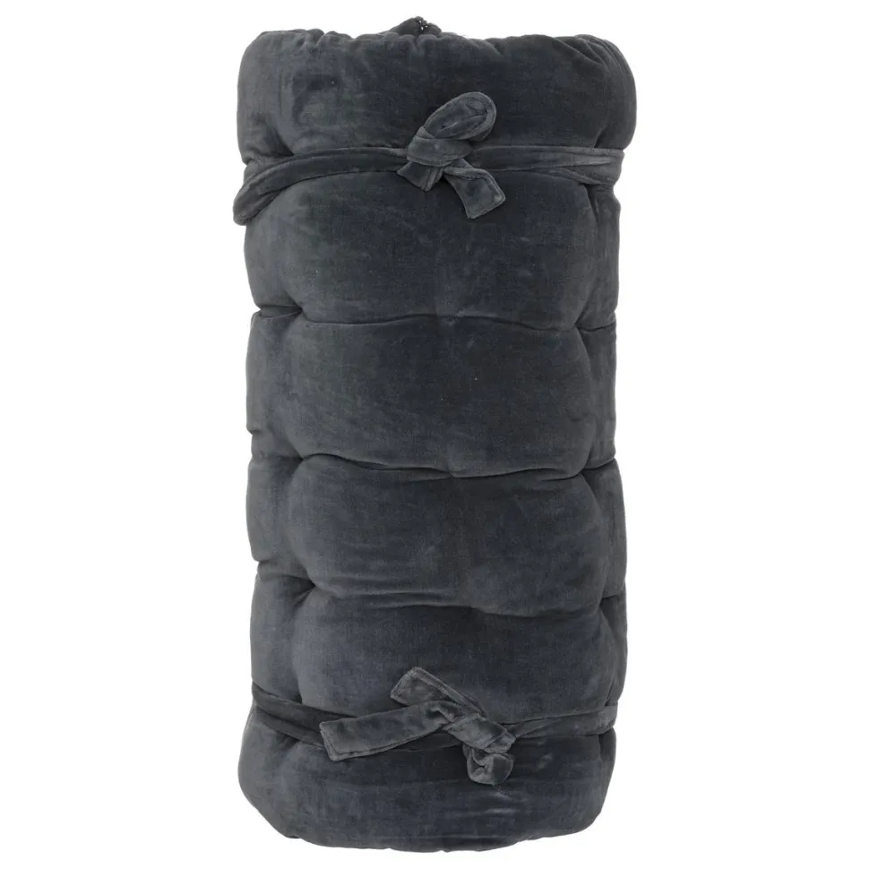 maxibazar Matelas Sol Velours Night Gris Fonce 60X120Cm