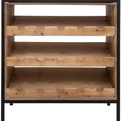 Meuble Bar Bouteille Bakos D.60X30X160Cm