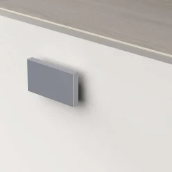 Meuble Loge Tout 3 Portes 1 Tirroir Basilic Acacia Blanc Mat