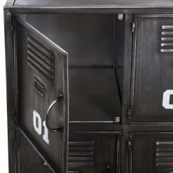 Meuble Metal 6 Portes Sevin