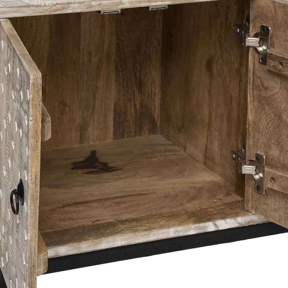 Meuble Tv 2 Tiroirs 2 Portes Ajay