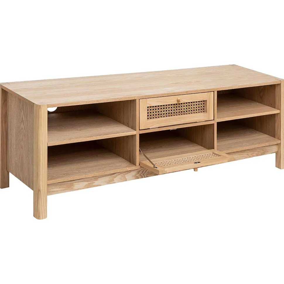 Meuble Tv 2 Tiroirs Clapet Arty