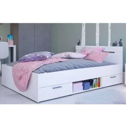 Michigan Lit 140X190 Blanc Perle