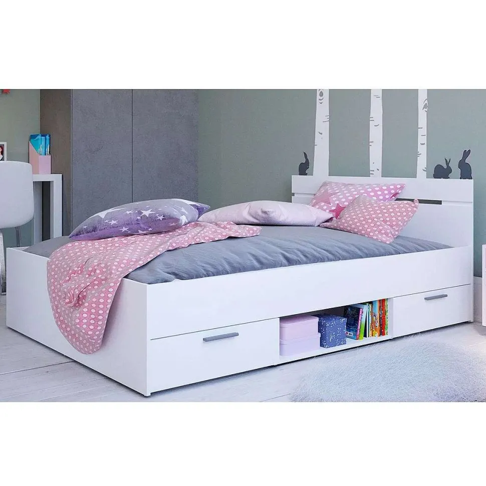 Michigan Lit 140X190 Blanc Perle