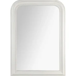 Atmosphera Miroir Arrondi Blanc Adele D.74X104Cm