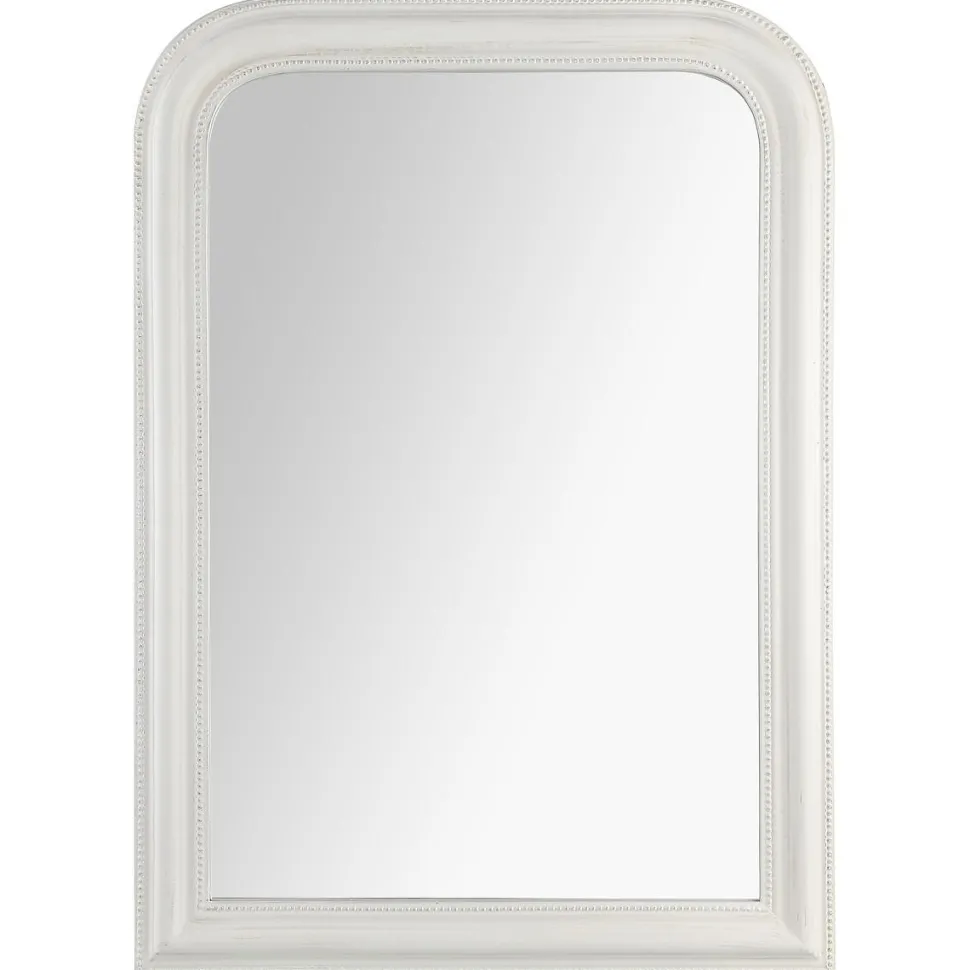 Atmosphera Miroir Arrondi Blanc Adele D.74X104Cm