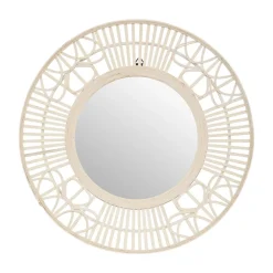 maxibazar Miroir Bambou Ivona D.70Cm