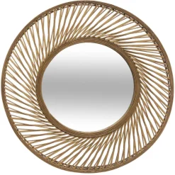 Atmosphera Miroir Bambou Spirale D.72Cm