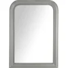 Atmosphera Miroir Bois Arrondi Gris D.60X90Cm