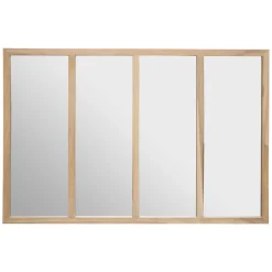 maxibazar Miroir Bois Atelier Nae D.116X76Cm